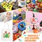 48 Colors Dual Tip Acrylic Paint Markers, Paint Pens Set with Brush Tip and Fine Tip For Fabric, Rock, Wood, Glass, Eggs, Scrapbook, DIY Crafts Making Art Supplies - Teacher Appreciation Gift
